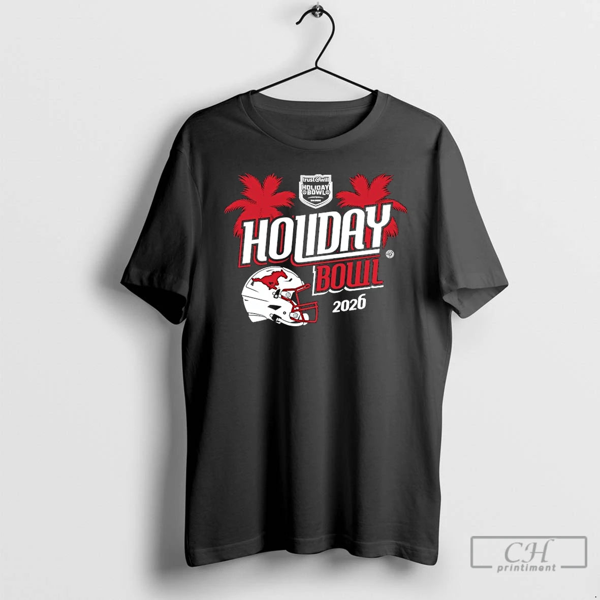 Classic Mustang Smu Football Holiday Bowl 2026 T-Shirts, Hoodie, Sweatshirt | AU18TeeNovaLab.com