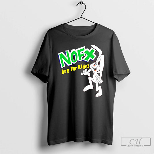 Classic Nofx American Punk Rock Band Are For Kids Bunny T Shirts