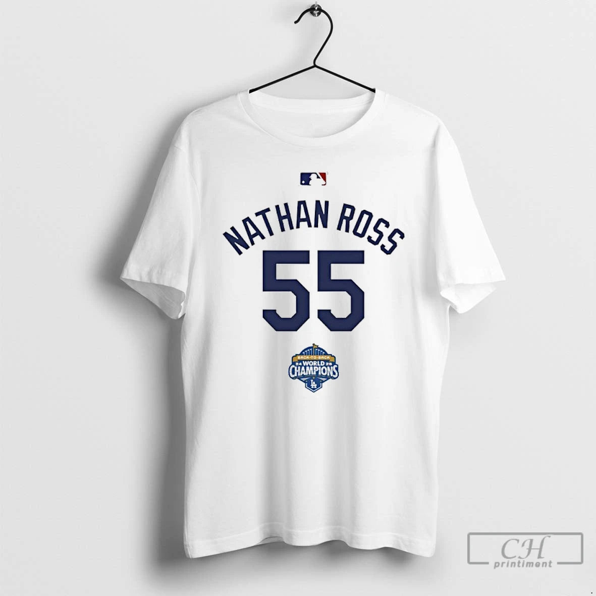 Classic Nathan Ross 55 Back To Back Champs World Champions T-Shirts, Hoodie, Sweatshirt | AU18TeeNovaLab.com