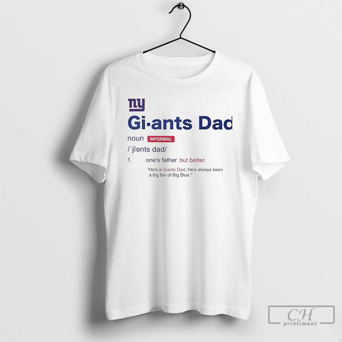 Classic New York Giants Dad Definition Meaning T Shirts