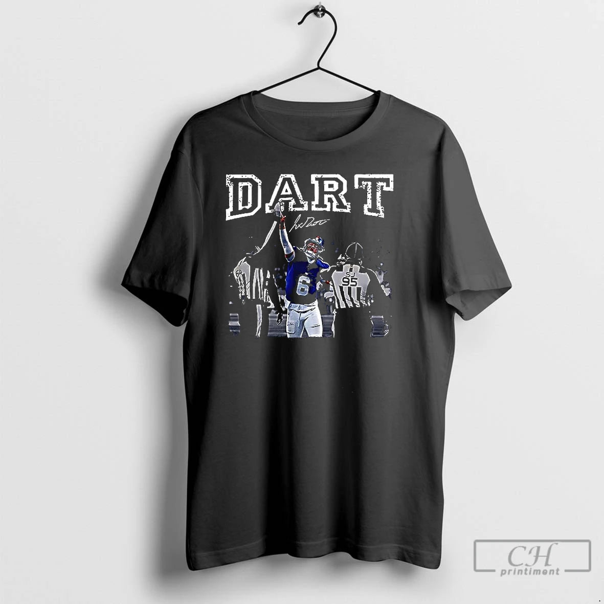 Classic New York Giants Jaxson Dart 06 The Fantastic Moment T Shirts