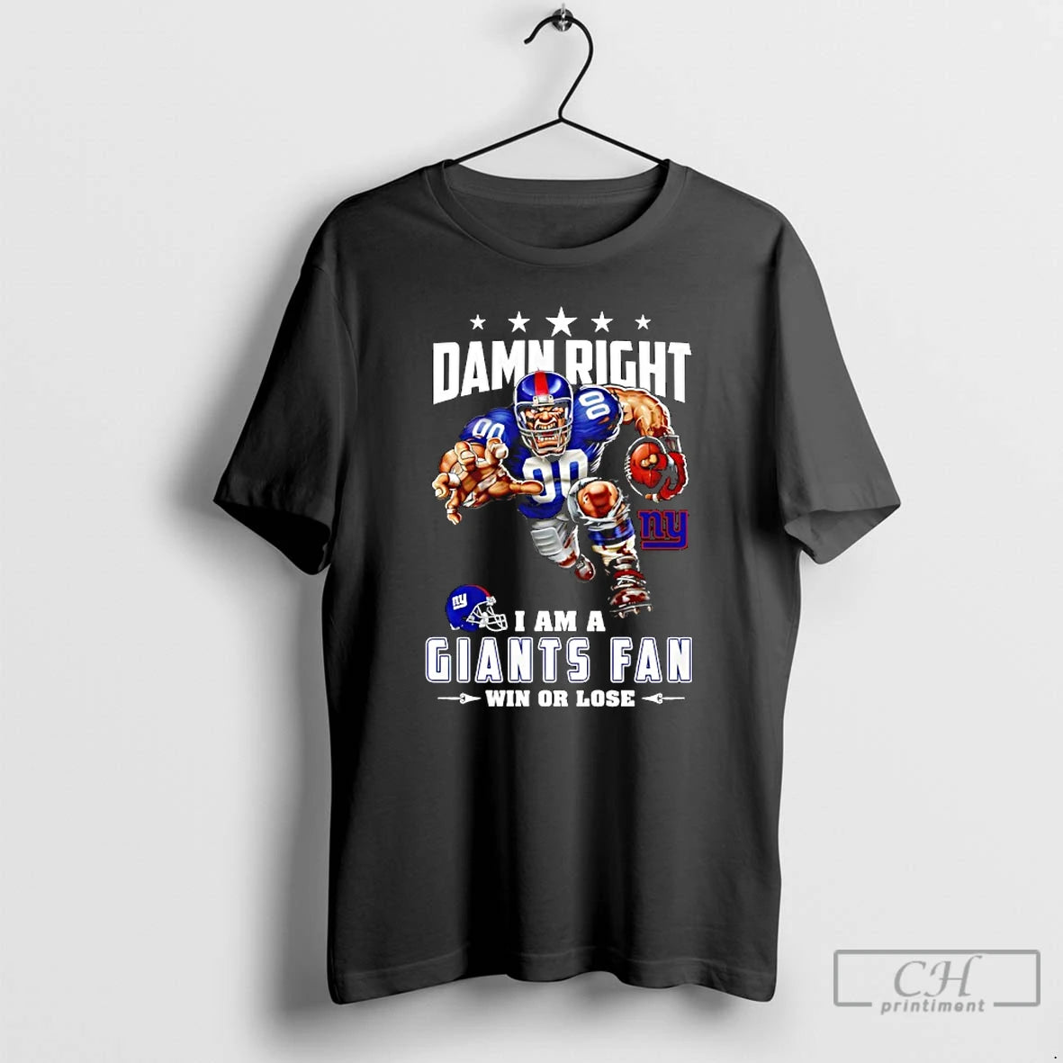 Classic New York Giants Mascot Damn Right I Am A Cowboys Fan Win Or Lose T-Shirts, Hoodie, Sweatshirt | AU18TeeNovaLab.com