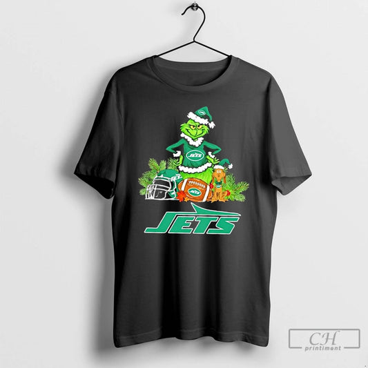 Classic New York Jets Football X Grinch And Max Dog Merry Christmas T Shirts Sweater Hoodie, Sweatshirt | AU18TeeNovaLab.com