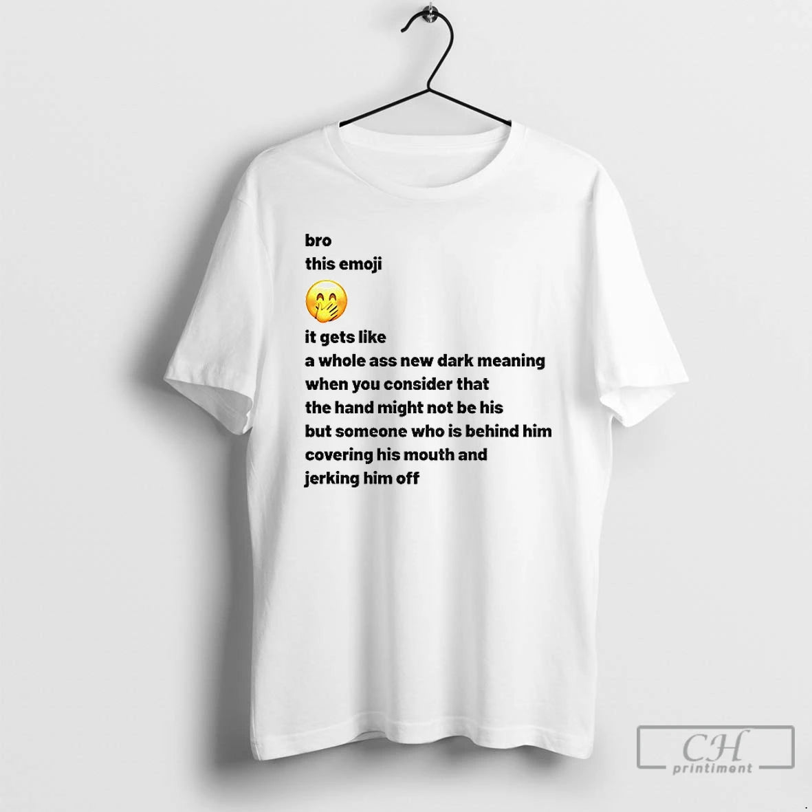 Classic New Dark Meaning Bro This Emoji It Gets Like A Whole Ass New Dark T-Shirts, Hoodie, Sweatshirt | AU18TeeNovaLab.com