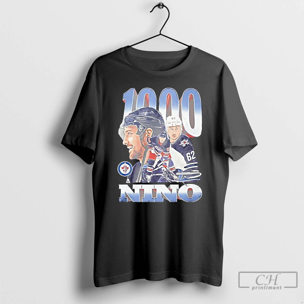 Classic Nino Niederreiter Winnipeg Jets 1000 Games Graphic T-Shirts, Hoodie, Sweatshirt | AU18TeeNovaLab.com