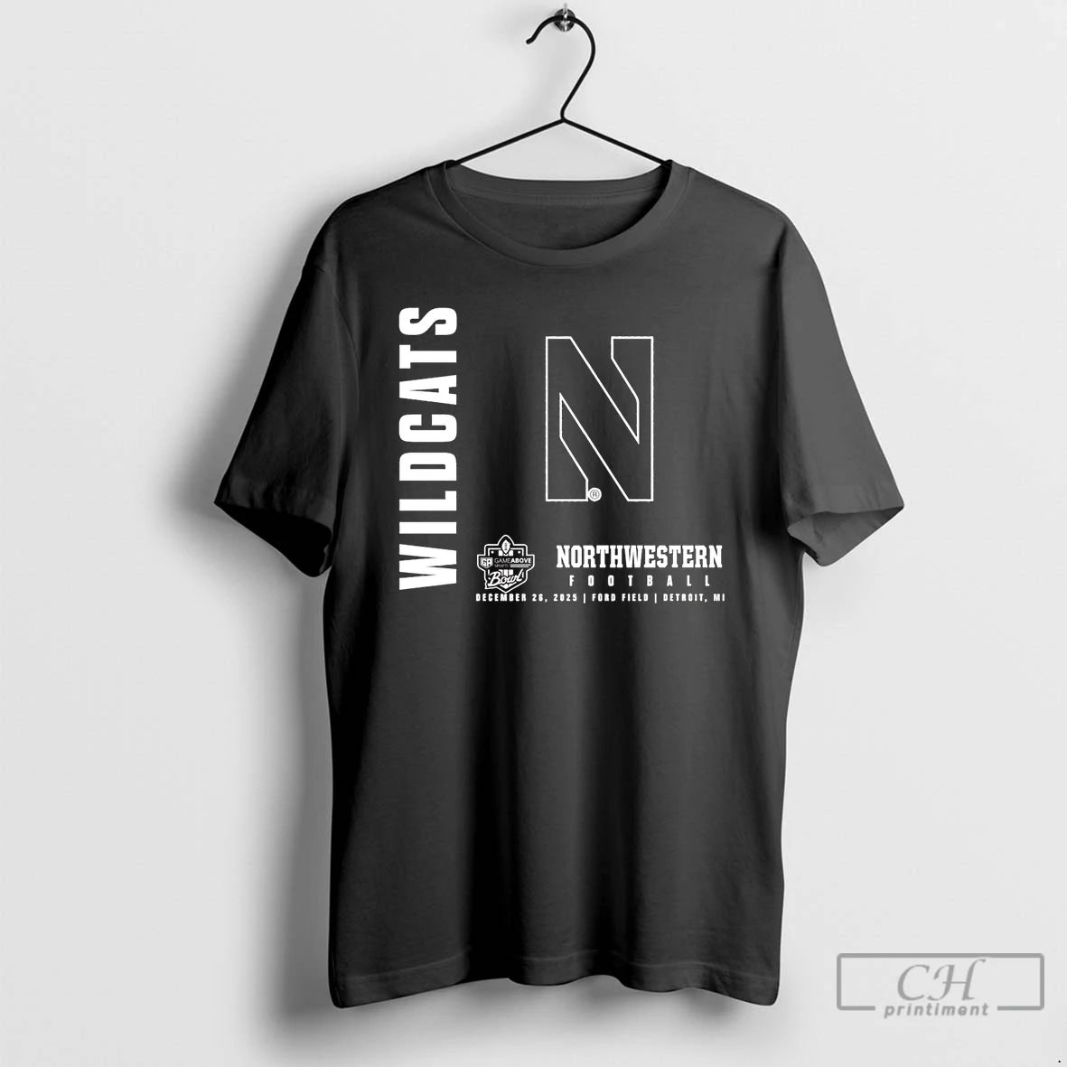 Classic Northwestern Wildcats 2025 Gameabove Sports Bowl T-Shirts, Hoodie, Sweatshirt | AU18TeeNovaLab.com