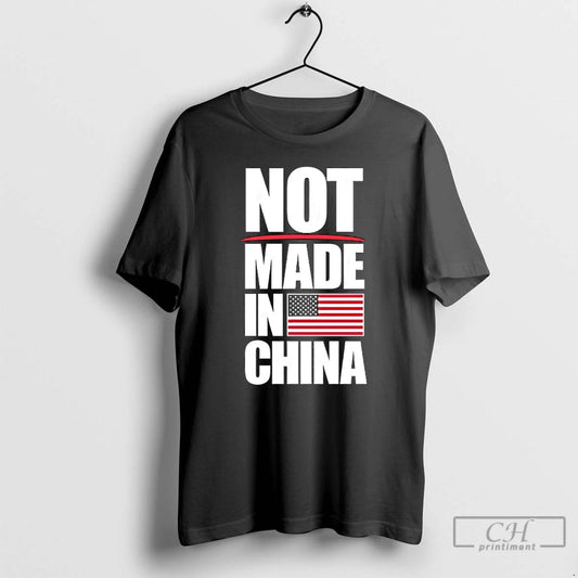 Classic Not Made In China American Flag T-Shirts, Hoodie, Sweatshirt | AU18TeeNovaLab.com