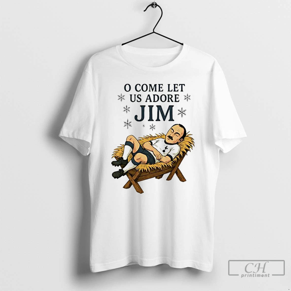 Classic O Come Let Us Adore Jim Spurs Christmas T-Shirts, Hoodie, Sweatshirt | AU18TeeNovaLab.com