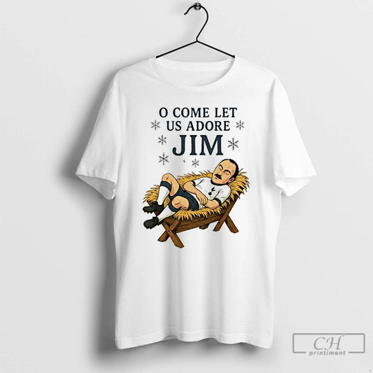 Classic O Come Let Us Adore Jim Spurs Christmas T-Shirts, Hoodie, Sweatshirt | AU18TeeNovaLab.com