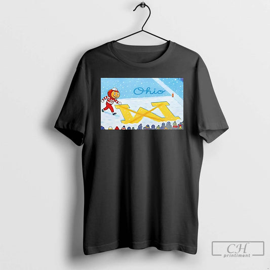 Classic Ohio State Snow Fan Football Not M Christmas T-Shirts, Hoodie, Sweatshirt | AU18TeeNovaLab.com