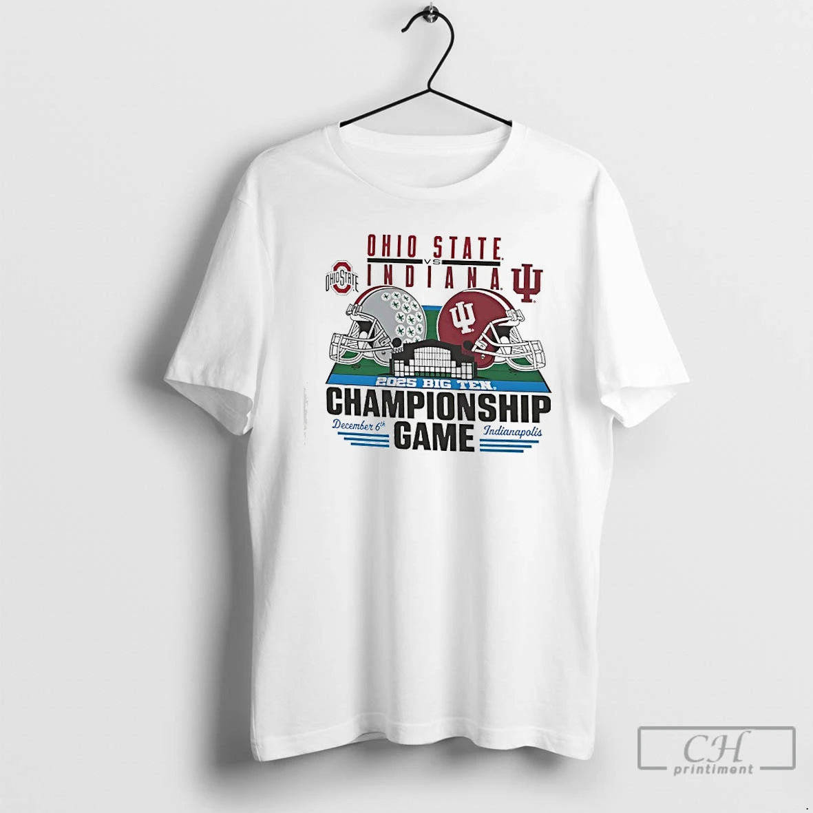 Classic Ohio State Vs Indiana 2025 Big Ten Championship Game T-Shirts, Hoodie, Sweatshirt | AU18TeeNovaLab.com