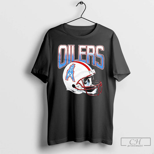 Classic Oilers Football Gradient Football Helmet T-Shirts, Hoodie, Sweatshirt | AU18TeeNovaLab.com