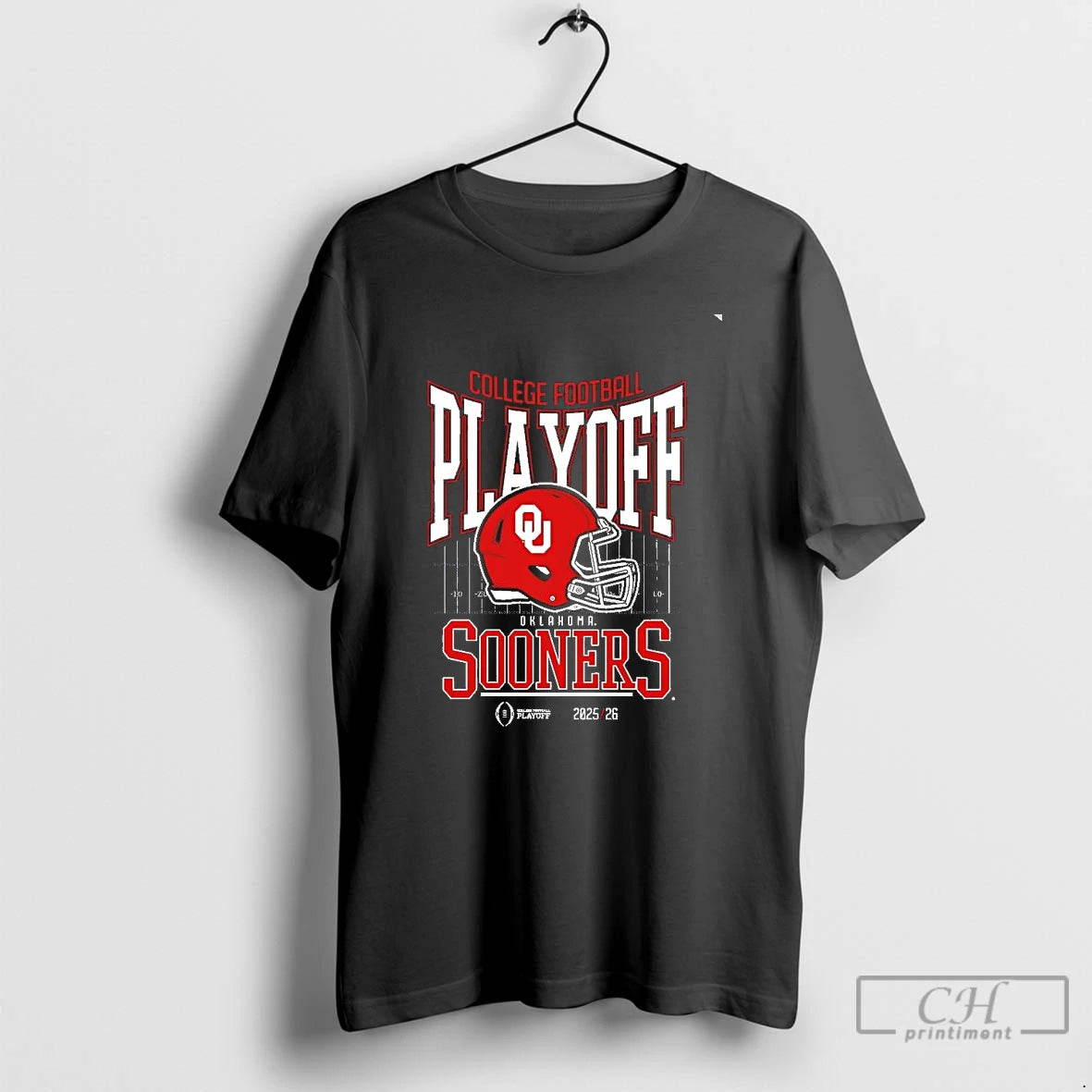 Classic Oklahoma Sooners 2025 26 College Football Playoff Cfp Helmet Chriast T-Shirts, Hoodie, Sweatshirt