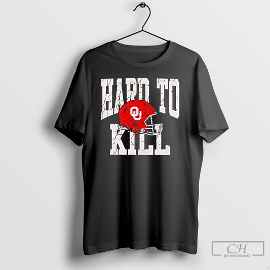Classic Oklahoma Sooners Football Team Hard To Kill Helmet T-Shirts, Hoodie, Sweatshirt | AU18TeeNovaLab.com