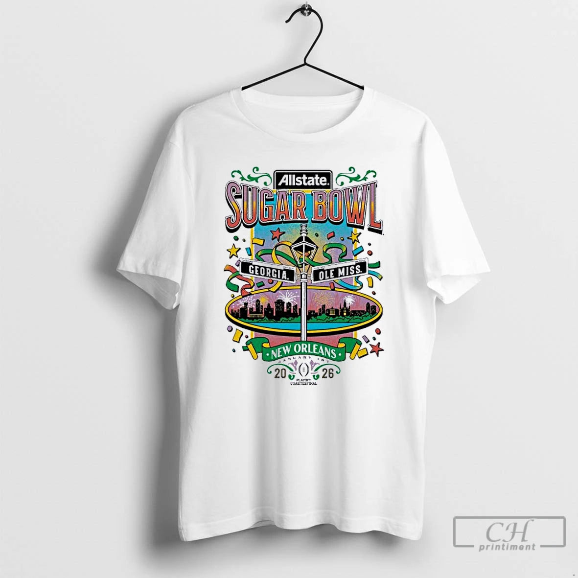 Classic Ole Miss Vs Georgia 2026 Allstate Sugar Bowl Nola Adult T-Shirts, Hoodie, Sweatshirt | AU18TeeNovaLab.com