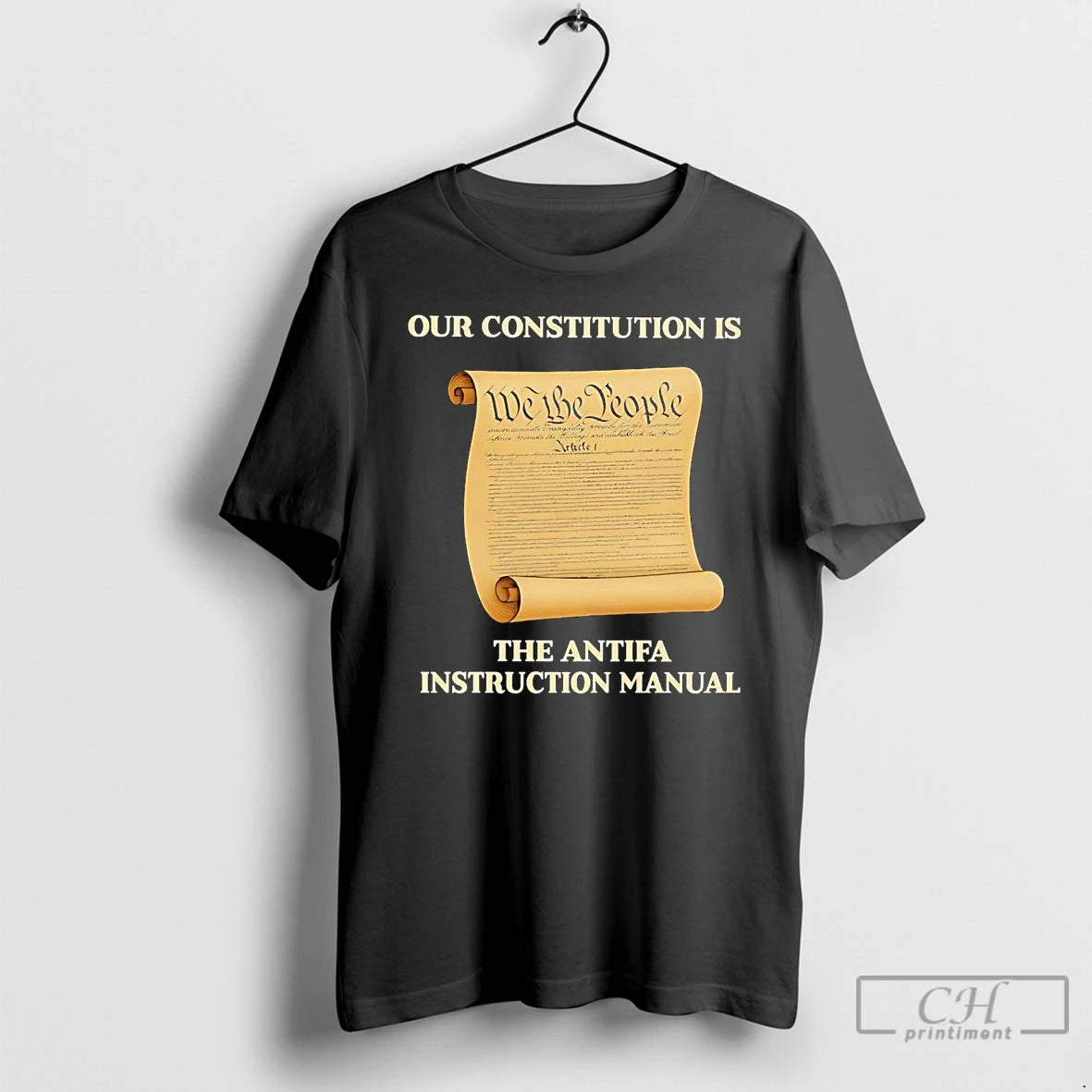 Classic Our Constitution Is The Antifa Instruction Manual T Shirts