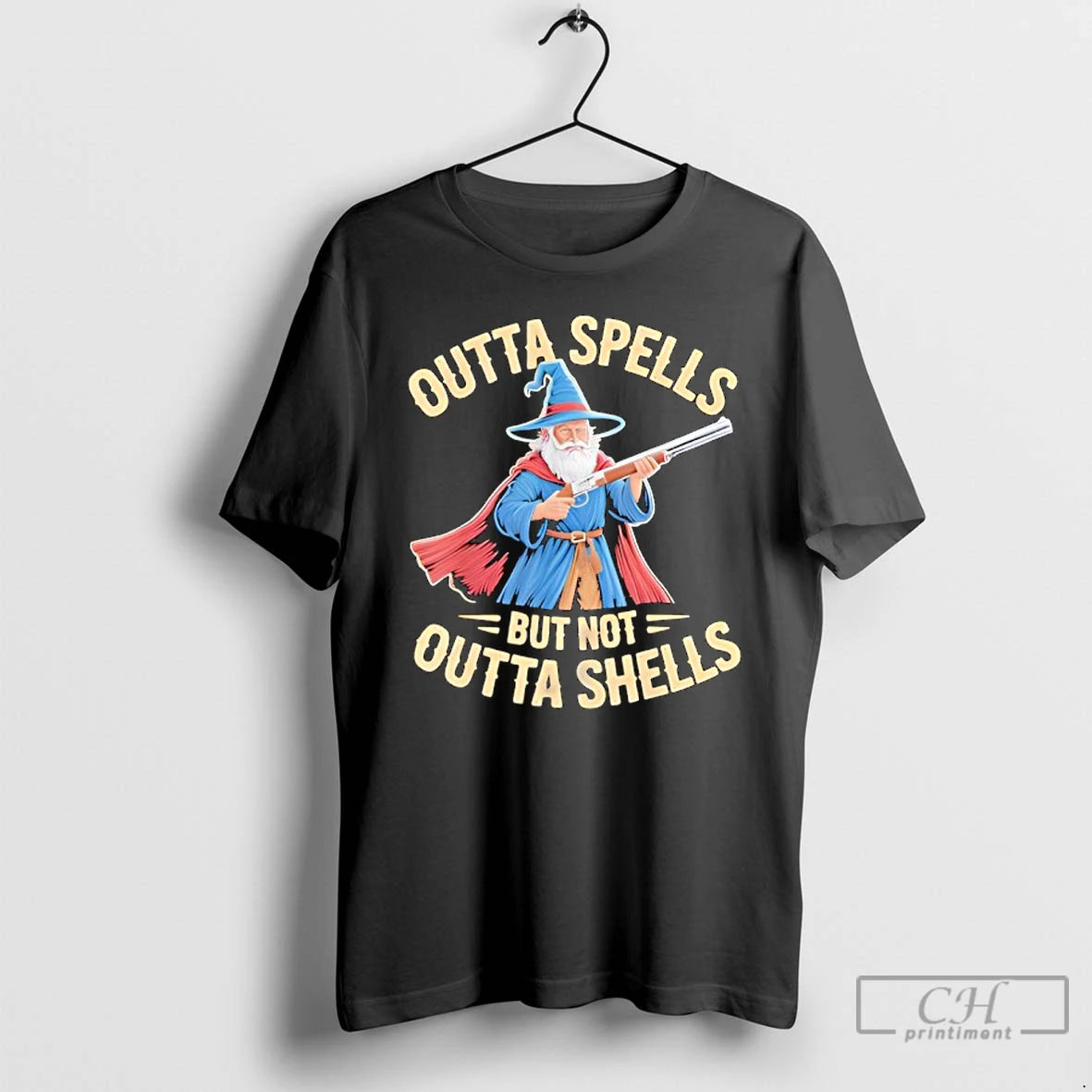 Classic Outta Spells But Not Outta Shells Funny T-Shirts, Hoodie, Sweatshirt | AU18TeeNovaLab.com