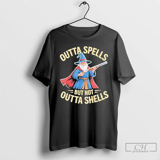 Classic Outta Spells But Not Outta Shells Funny T-Shirts, Hoodie, Sweatshirt | AU18TeeNovaLab.com