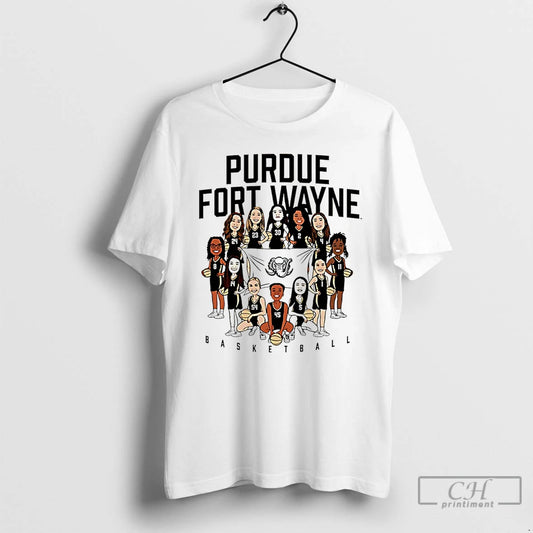 Classic Pfw Womens Basketball Ncaa Team Caricature 25 26 T-Shirts, Hoodie, Sweatshirt | AU18TeeNovaLab.com