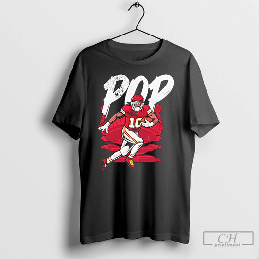 Classic Pop Isiah Pacheco Kansas City Chiefs T Shirts