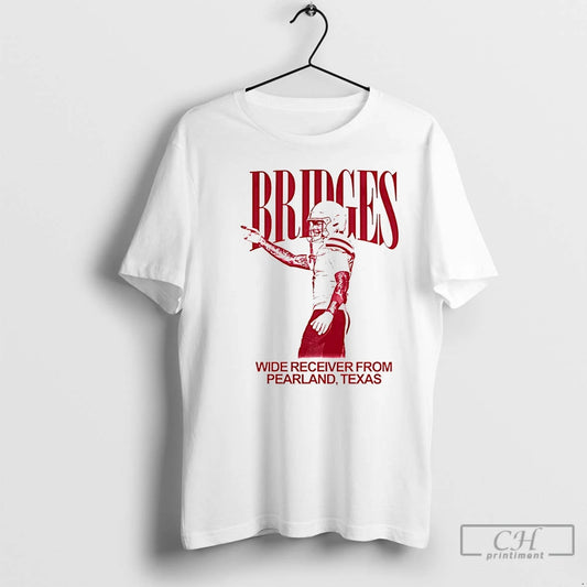 Classic Patrick Bridges Incarnate Word Cardinals Wide Receiver From Pearland Christmas T-Shirts, Hoodie, Sweatshirt