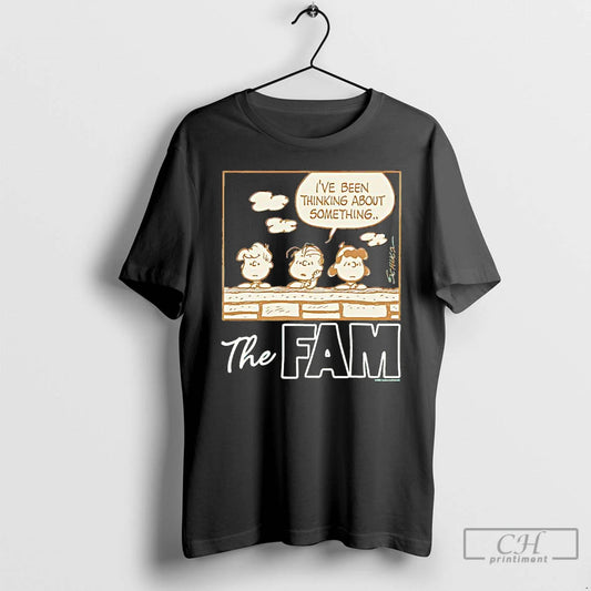 Classic Peanuts The Fam Ive Been Thinking About Something T-Shirts, Hoodie, Sweatshirt | AU18TeeNovaLab.com
