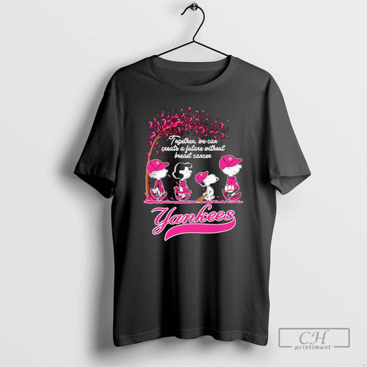 Classic Peanuts Together We Can Create A Future Without Breast Cancer New York Yankees