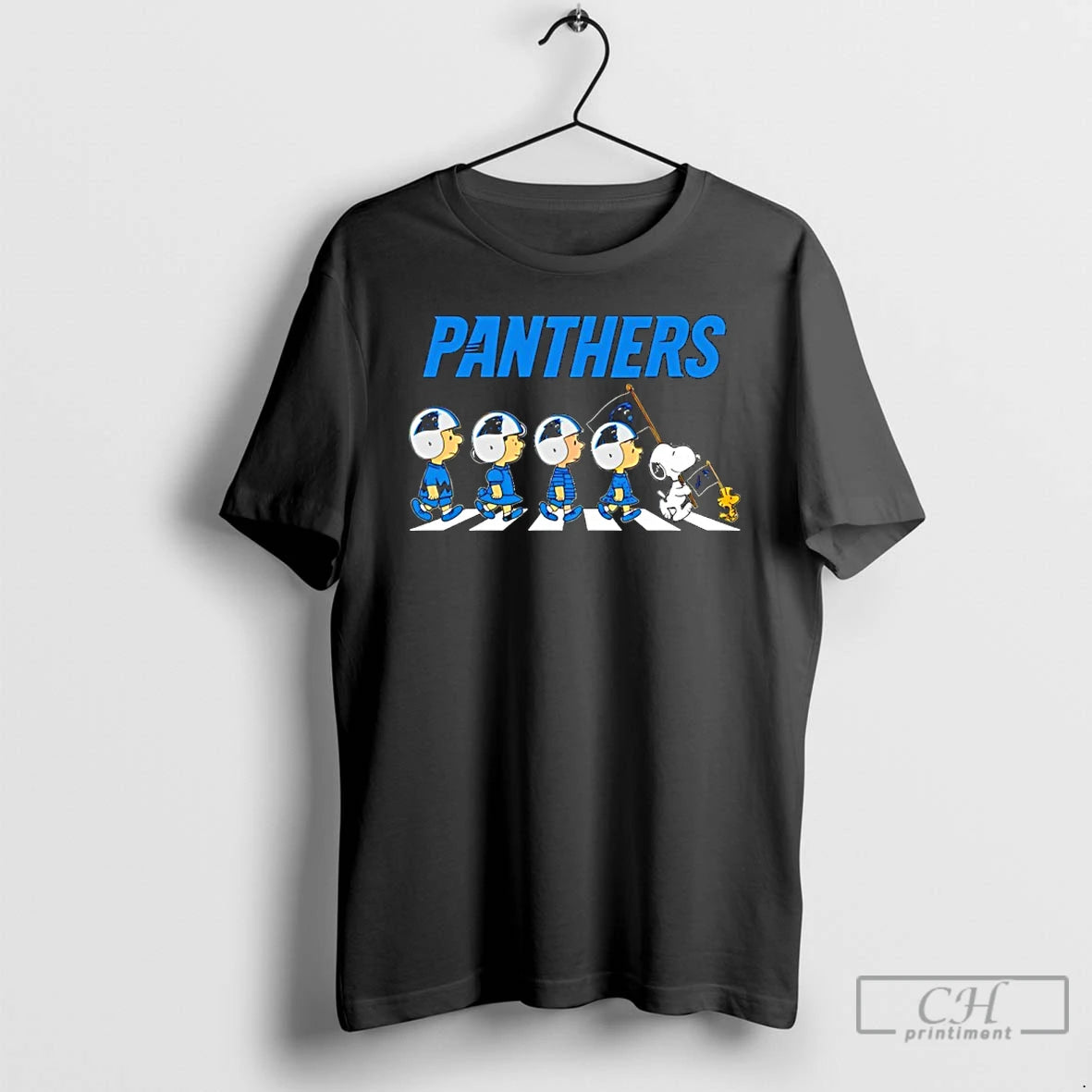 Classic Peanuts X Carolina Panthers Football Flag Walking T-Shirts, Hoodie, Sweatshirt | AU18TeeNovaLab.com