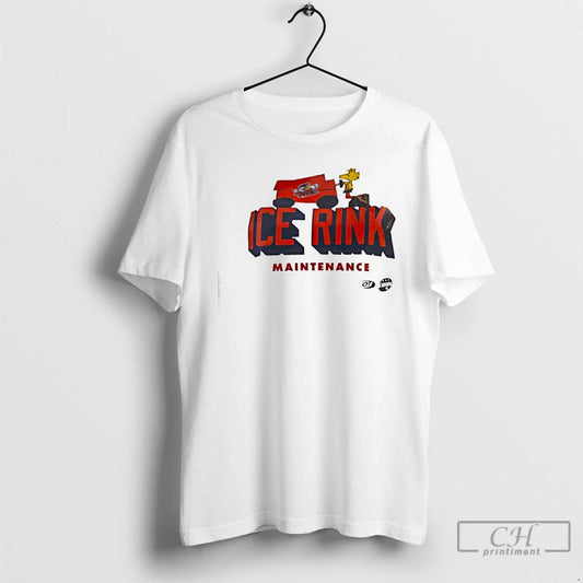 Classic Peanuts X Ice Rink Maintenance T-Shirts, Hoodie, Sweatshirt | AU18TeeNovaLab.com