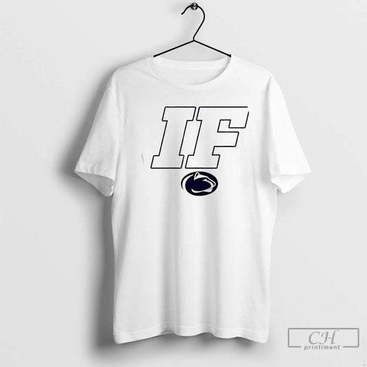 Classic Penn State Nittany Lions Football If 2 Sided T Shirts