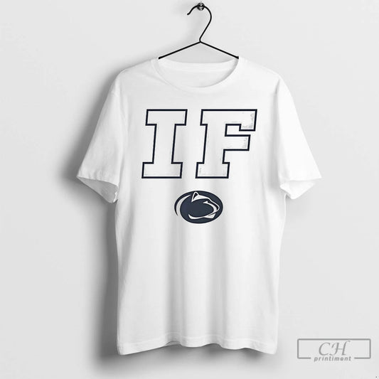Classic Penn State Nittany Lions Football If Logo T Shirts
