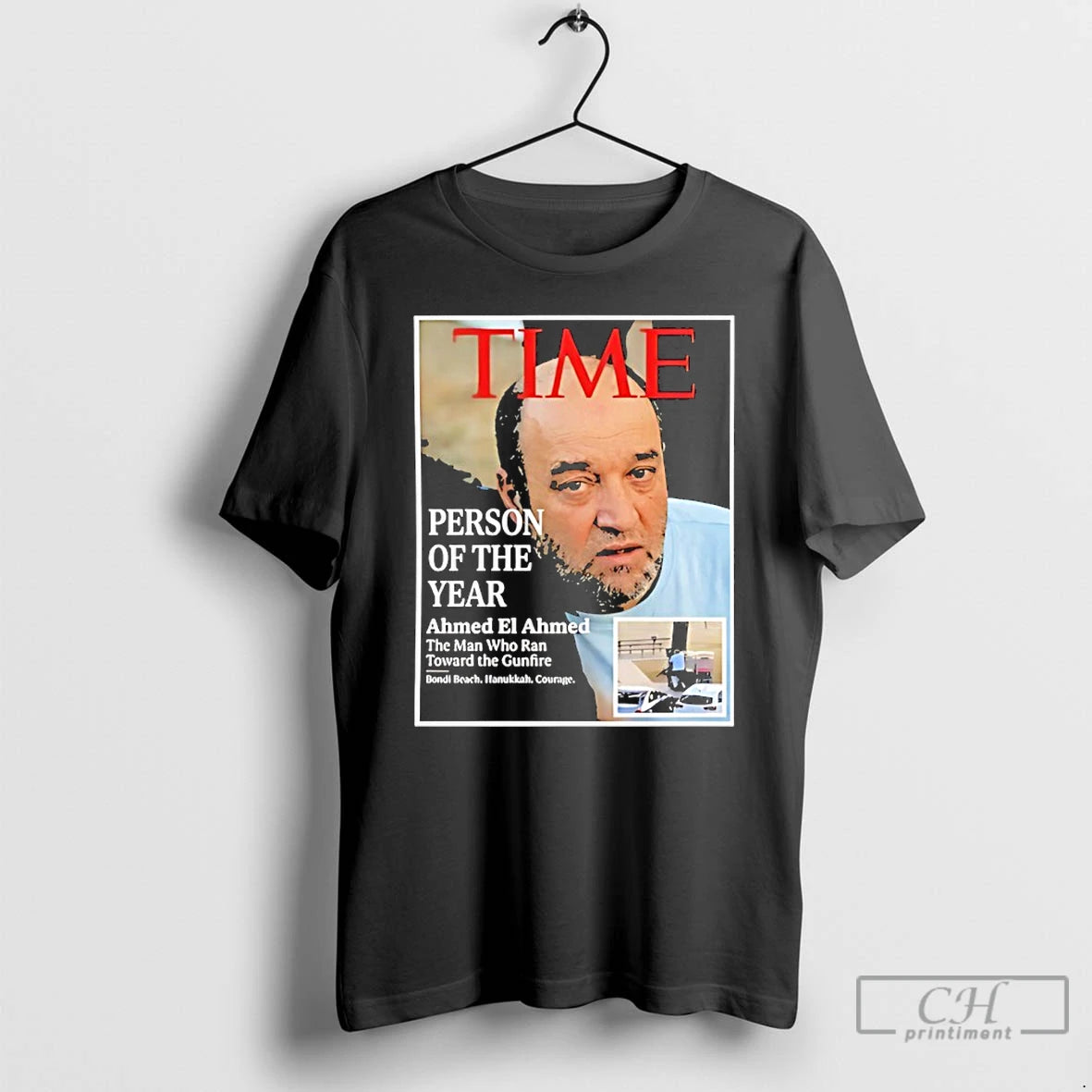 Classic Person Of The Year Ahmed El Ahmed Bondi Beach Hero T-Shirts, Hoodie, Sweatshirt | AU18TeeNovaLab.com