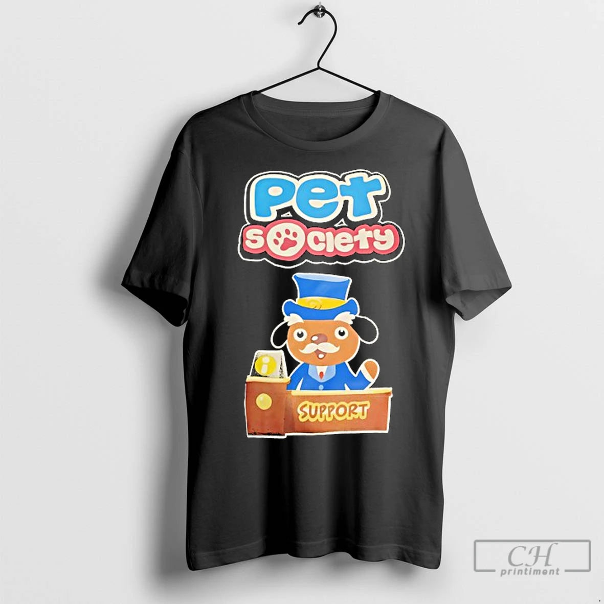 Classic Pet Society Support Cartoon