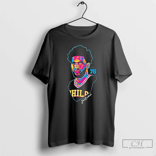 Classic Philadelphia 76ers Joel Embiid Artist Design T-Shirts, Hoodie, Sweatshirt | AU18TeeNovaLab.com