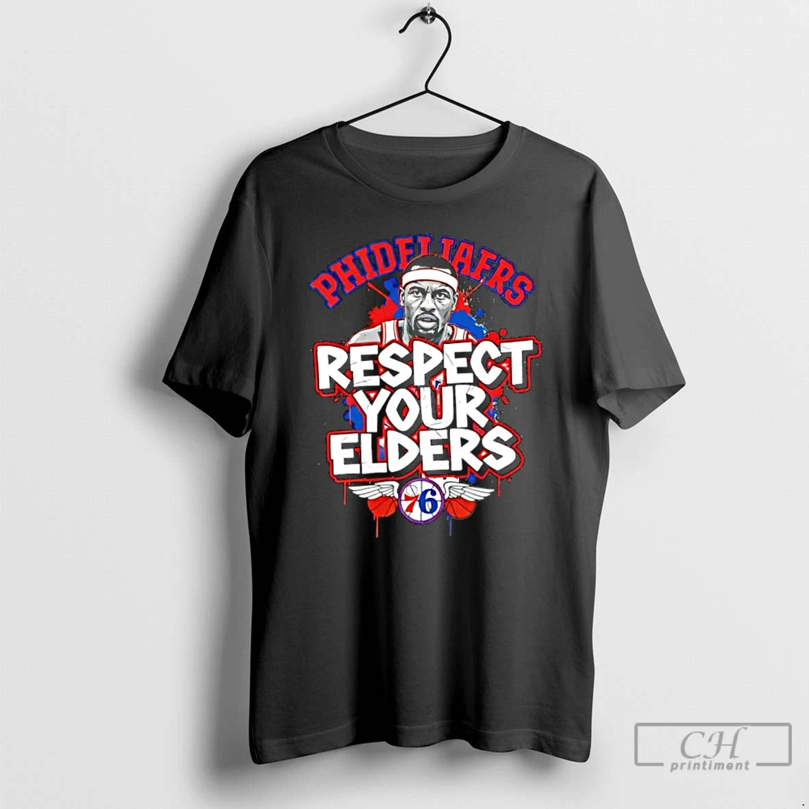 Classic Philadelphia 76ers Respect Your Elders T-Shirts, Hoodie, Sweatshirt | AU18TeeNovaLab.com