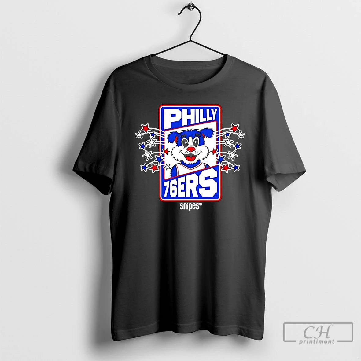 Classic Philadelphia 76ers Snipes Mascot Franklin The Dog T-Shirts, Hoodie, Sweatshirt | AU18TeeNovaLab.com