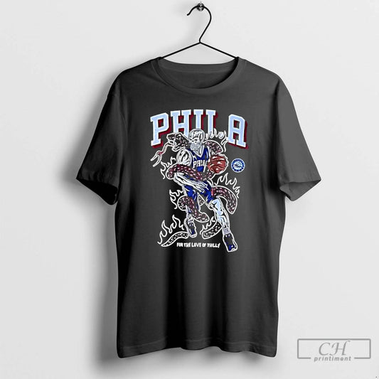 Classic Philadelphia 76ers Warren Lotas For The Love Of Philly T-Shirts, Hoodie, Sweatshirt | AU18TeeNovaLab.com