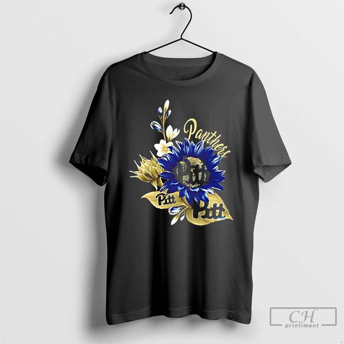 Classic Pittsburgh Panthers Football X Sunflower Floral T-Shirts, Hoodie, Sweatshirt | AU18TeeNovaLab.com