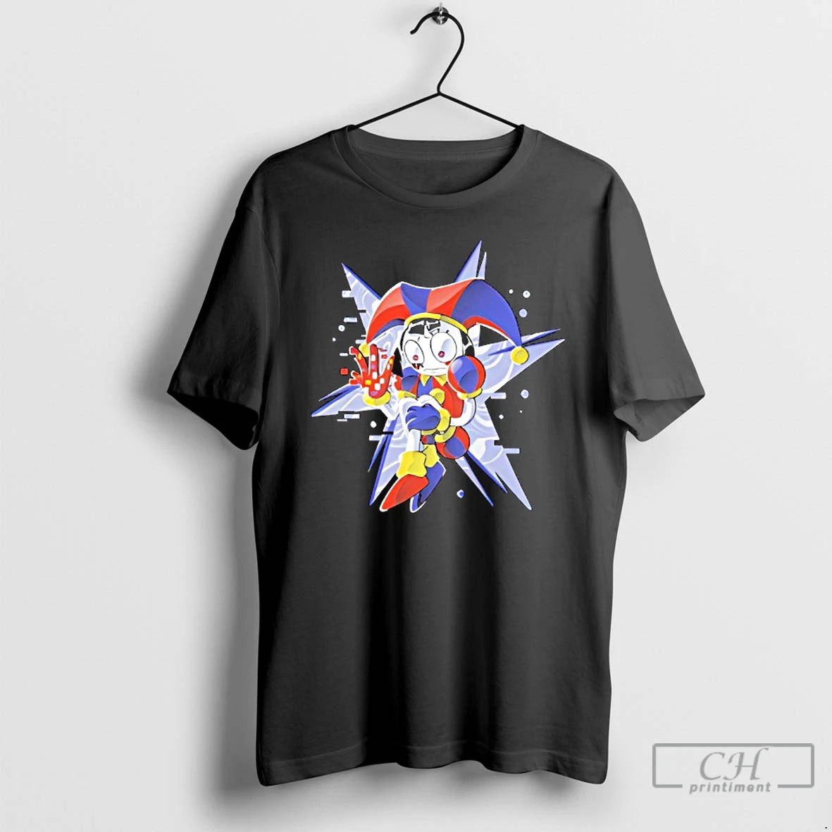 Classic Pixel Jester Retro Glitch Art T-Shirts, Hoodie, Sweatshirt | AU18TeeNovaLab.com