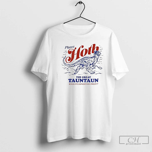 Classic Planet Hoth The Great Tauntaun Wildlife Expedition Project T-Shirts, Hoodie, Sweatshirt | AU18TeeNovaLab.com