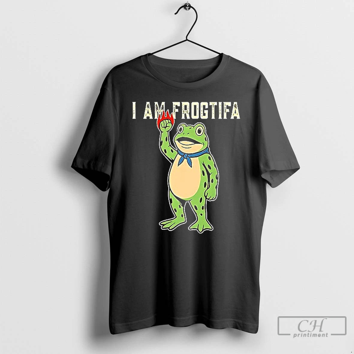 Classic Portland Frog Protest I Am Frogtifa Anti Ice T Shirts