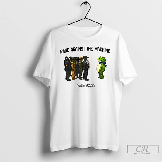 Classic Portland Frog Protest Resist Anti Ice Anti Trump Poland 2025 T Shirts Hoodie, Sweatshirt | AU18TeeNovaLab.com