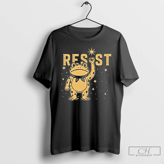 Classic Portland Frog Resist Cosmic Retro 2025 Long Sleve T Shirts
