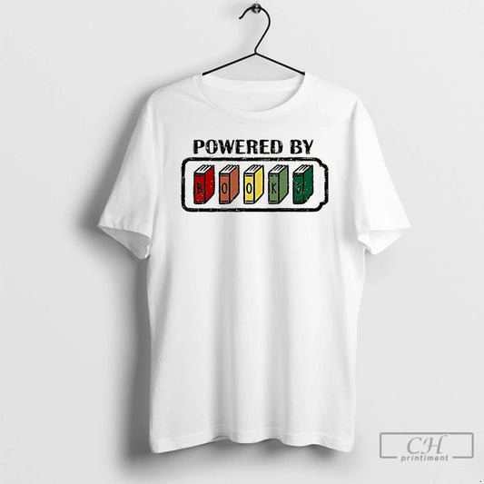 Classic Powered By Books Pride T-Shirts, Hoodie, Sweatshirt | AU18TeeNovaLab.com