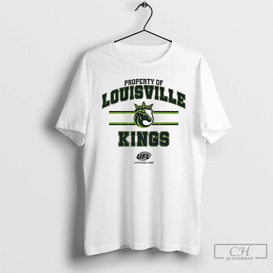 Classic Property Of Louisville Kings 2025 Ufl T-Shirts, Hoodie, Sweatshirt | AU18TeeNovaLab.com