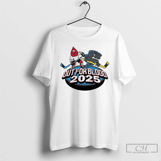 Classic Quad City Storm Hockey Out For Blood 2025 Mascot T-Shirts, Hoodie, Sweatshirt | AU18TeeNovaLab.com