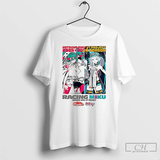 Classic Racing Miku Hatsune Miku Gt Project T-Shirts, Hoodie, Sweatshirt | AU18TeeNovaLab.com