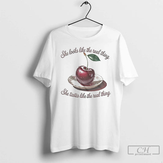 Classic Radiohead She Looks Like The Real Thing She Cherry T-Shirts, Hoodie, Sweatshirt | AU18TeeNovaLab.com
