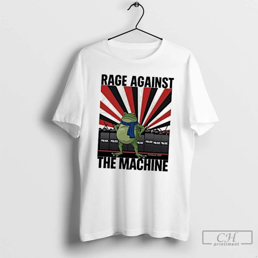 Classic Rage Against The Machine Frog Political Protest Portland Frog Art 2025 T Shirts