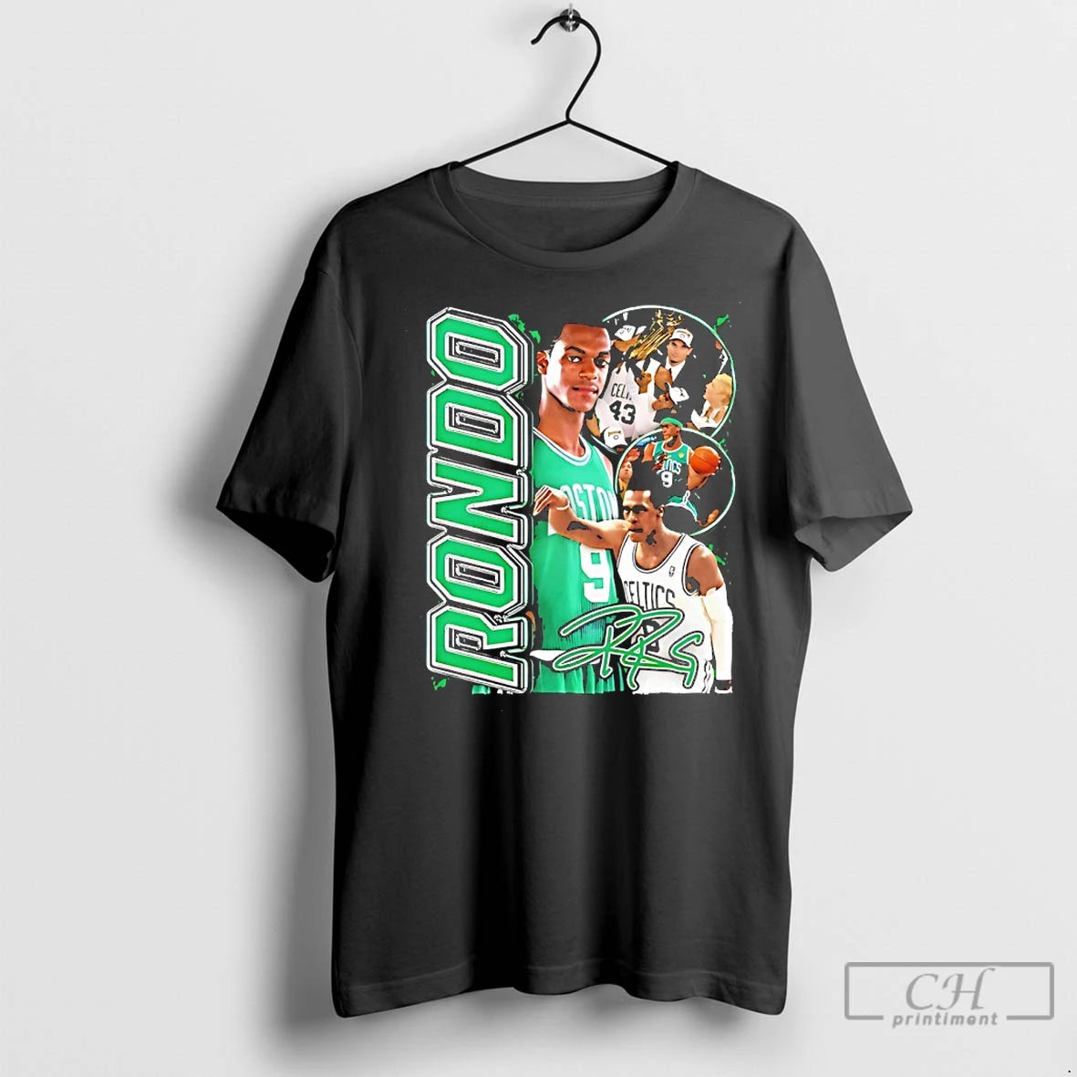 Classic Rajon Rondo Boston Celtics Signature Vintage